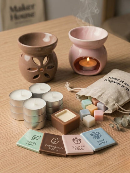 Kit Quemador Esencias Pequeño